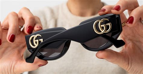 how to tell if my gucci sunglasses are real|authentic gucci sunglasses case.